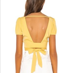 Superdown Ricky tie back top (Revolve)